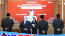 Lantik Empat Pejabat Pemkab Pangandaran, Citra Pitriyami Tekankan Evaluasi Kinerja dan Penempatan ASN