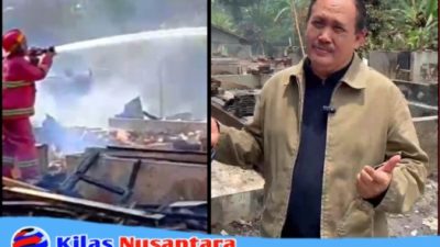 Jeje Wiradinata Turun Langsung Dampingi Korban Kebakaran Legok Jawa, Galang Gotong Royong Bangun Rumah