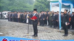 Hujan Deras Tak Surutkan Semangat Upacara Sumpah Pemuda ke-98 Di OKU