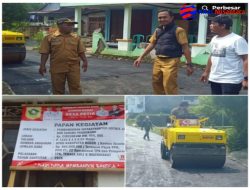 Realisasikan Anggaran Bantuan Keuangan Kabupaten Bogor Tahun 2026, Desa Petir Bangun Jalan Hotmix di Kp. Cibeureum
