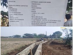 Harapan Baru Petani Desa Tegalpanjang: Pembangunan Irigasi Optimasi Lahan disambut Antusias Warga