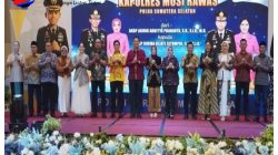 Bupati Ratna Machmud Hadiri Kenal Pamit Kapolres Musi Rawas, AKBP Gokma Uliate Sitompul Gantikan AKBP Agung Adhitya Prananta.