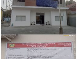 Tingkatkan Pelayanan Publik, Desa Jonggol Realisasikan Rekonstruksi Kantor Desa