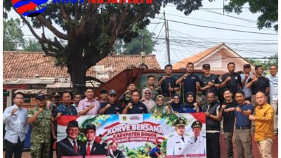 Dukung Indonesia Asri, Camat Jonggol Bersama TNI-Polri dan Jajaran Pemdes Gelar Aksi “Korve Bersama”