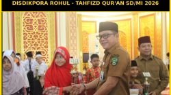 Disdikpora Kabupaten Rokan Hulu Serahkan Hadiah Pemenang Lomba Tahfizd Qur’an Tingkat SD/MI 2026 di SMPN Tahfidz Madani Pasir Pengaraian – Cetak Generasi Qur’ani Berprestasi