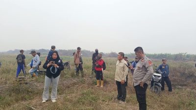 Lahan Cetak Sawah 92 Hektare di Desa Kasih Raja Ogan Ilir Tiba-Tiba Dibangun Jalan, Kades Beri Tenggat 7 Hari Sebelum Tempuh Jalur Hukum