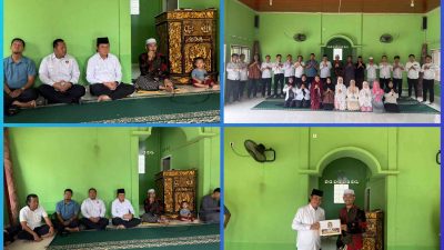 Polres Ogan Ilir Gelar Doa Bersama dan Berikan Santunan kepada Pondok Pesantren Tahfidzul Qur’an Fathul Quro