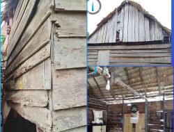 Rumah Nyaris Roboh, Meliyana dan Tiga Anaknya di Tanjung Raja Harapkan Bantuan Bedah Rumah dari Pemerintah dan Polres Ogan Ilir