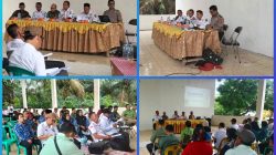 Polsek Gunung Megang Hadiri Sosialisasi Program Fasilitasi Pembangunan Kebun Masyarakat di Benakat