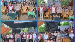 Wakapolsek Tanjung Raja Hadiri Pembukaan Turnamen Voli Mamang Bibik Lebak Hijau Season III, Diikuti 32 Tim