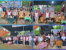 Wakapolsek Tanjung Raja Hadiri Pembukaan Turnamen Voli Mamang Bibik Lebak Hijau Season III, Diikuti 32 Tim