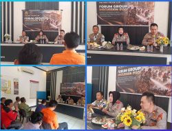 Siswa Sespimen Polri Gelar FGD di Polsek Indralaya, Perkuat Kolaborasi Penanggulangan Karhutla