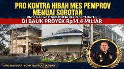 Pro dan Kontra Hibah Mes Pemprov Ke Pemkot Menuai Sorotan,Ormas OMBB:Manfaatkan Aset Terbengkalai Aturan Diutamakan, 