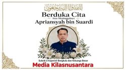 Kaperwil Bengkulu dan Keluarga Besar Media Kilasnusantara Sampaikan Duka Cita Atas Wafatnya Apriansyah bin Suardi.