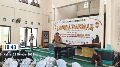 Kapolsek Ibun Temui Santri di Peringatan Hari Santri Nasional 2026, Perkuat Silaturahmi dan Kebersamaan