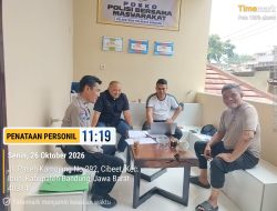 IPTU Deny Fourtjahjanto, Pimpin Penataan Personel Polsek Ibun untuk Tingkatkan Kesiapsiagaan dan Pelayanan