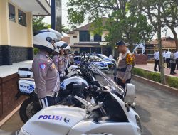 Kapolres Kuningan Pimpin Apel Operasi Patuh Lodaya 2026, Tekankan Keselamatan Berlalu Lintas