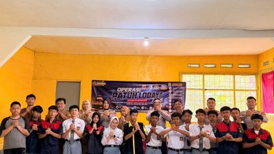 *Sat Lantas Polres Kuningan Sosialisasi Safety Riding dan Ops Patuh Lodaya 2026 di SMKN 1 Jagara*