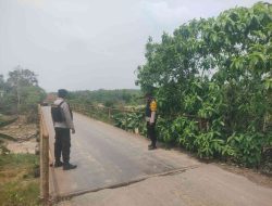 Cegah Karhutla, Polsek Rantau Alai Gencarkan Mitigasi dan Ajak Masyarakat Jaga Lingkungan