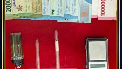 Satresnarkoba Polres Rohul Tangkap Tiga Pria Di Pematang Tebih, Sita 13,06 Gram Sabu