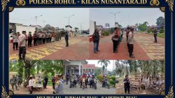 Polres Rohul Gelar Operasi Sarang Narkoba di Rambah, Sejumlah Gubuk Ditemukan Berisi Alat Isap Sabu