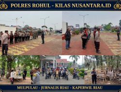 Polres Rohul Gelar Operasi Sarang Narkoba di Rambah, Sejumlah Gubuk Ditemukan Berisi Alat Isap Sabu