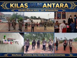 Polres Rohul Gelar Operasi Sarang Narkoba di Rambah, Satu Orang Diamankan