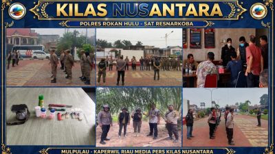Polres Rohul Gelar Operasi Sarang Narkoba di Rambah, Satu Orang Diamankan
