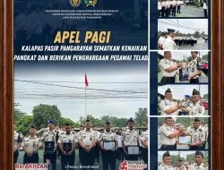 Kalapas Pasir Pengaraian Pimpin Apel Pagi, Dua Pegawai Naik Pangkat dan Hendra Lesmana Raih Pegawai Teladan