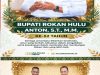 Kades dan Sekdes Tambusai Utara Beri Ucapan Selamat Ulang Tahun ke-52 untuk Bupati Rokan Hulu