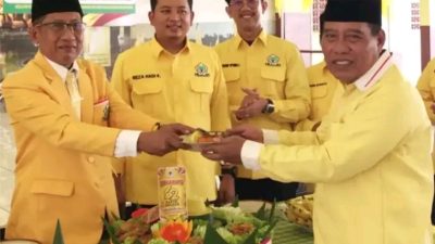 HUT Ke-62 Partai Golkar Ketua DPD Lumajang Drs. H. Suigsan Tegaskan Komitmen Pengabdian Kepada Masyarakat