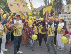 Ali Murtadho Ikut Memeriahkan Puncak HUT Ke-62 Partai Golkar Untuk Perkuat Semangat Pengabdian Demi Tingkatkan Kesejahteraan Rakyat