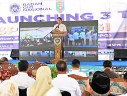 Anak-anak Sragi Sambut Gembira MBG, SPPG 3T Bandar Agung Buka Peluang Ekonomi Warga