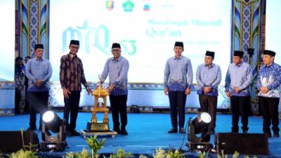 MTQ ke-53 Lampung Resmi Dibuka Gubernur Mirza, Cahaya Al-Qur’an Menyala dari Beranda Sumatra