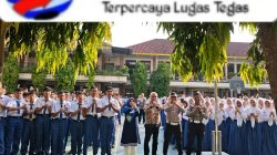 Tingkatkan Kesadaran Hukum Pelajar, Sat Lantas Polres Kuningan Sosialisasi Tertib Berlalu Lintas di SMAN 1 Kuningan
