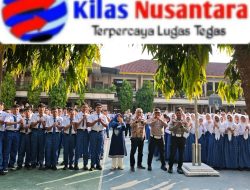 Tingkatkan Kesadaran Hukum Pelajar, Sat Lantas Polres Kuningan Sosialisasi Tertib Berlalu Lintas di SMAN 1 Kuningan