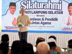 412 Guru Ngaji dan Lintas Agama Terima Insentif, Egi: Membangun Lampung Selatan Butuh Banyak Tangan